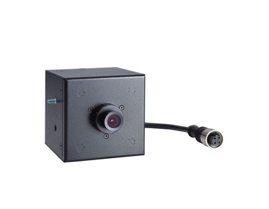 Moxa VPort P06HC-1V60M - EN 50155, HD image, cubic IP camera, M12 connector, PoE, 6.0 mm lens, -40 to 55 degree C by MOXA